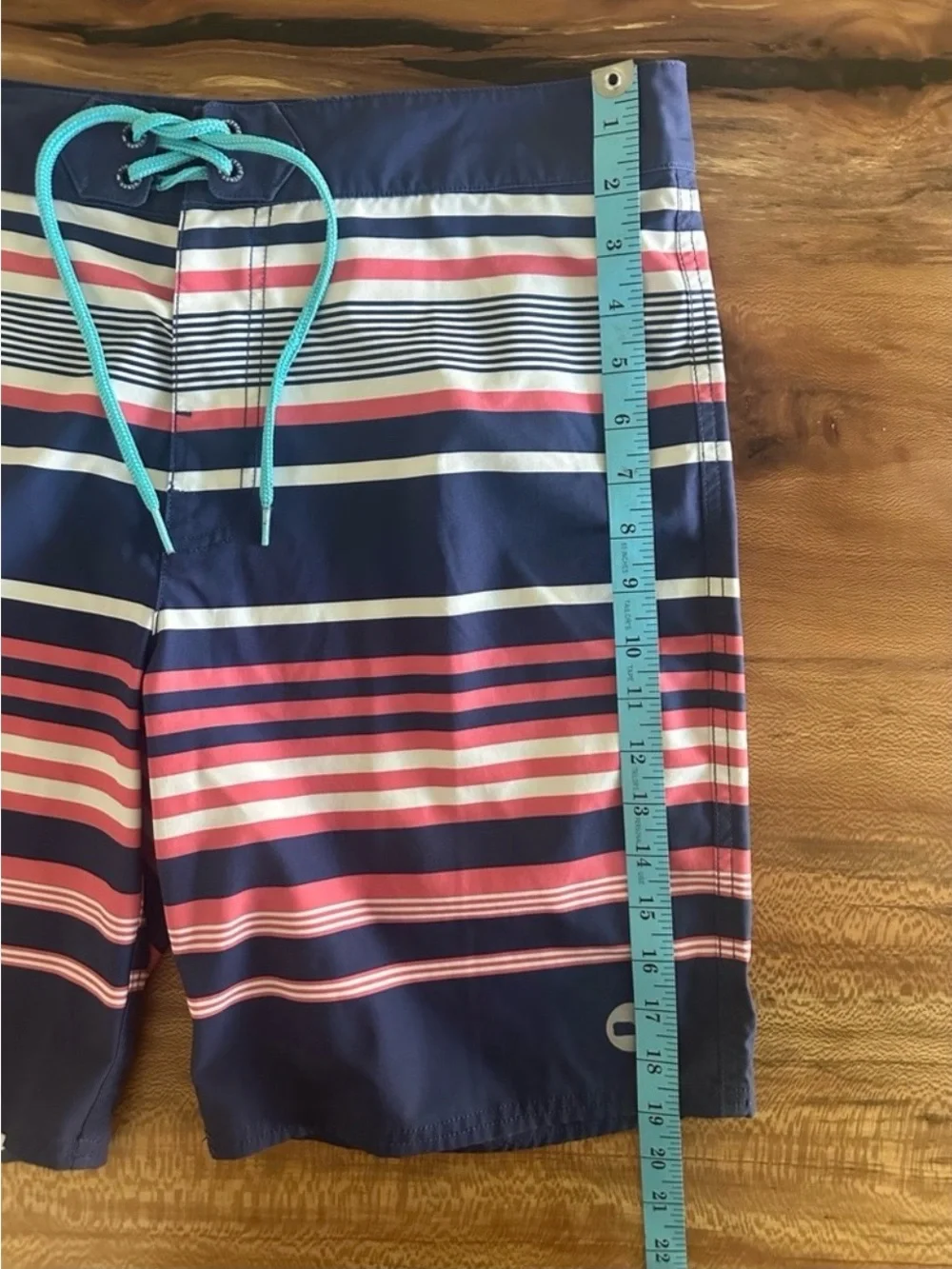 Vineyard Vines Americana Striped Board Shorts Swim Trunks|Size:32
